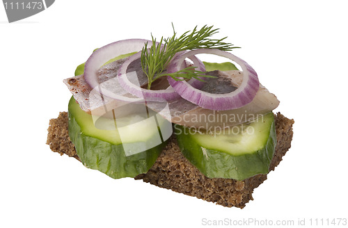 Image of danish open sandwich 