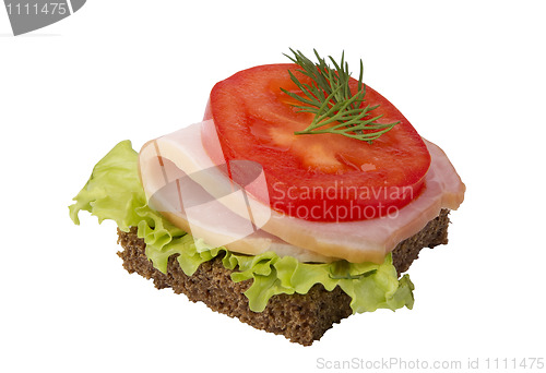 Image of danish open sandwich 