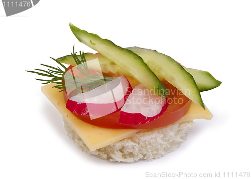 Image of danish open sandwich 