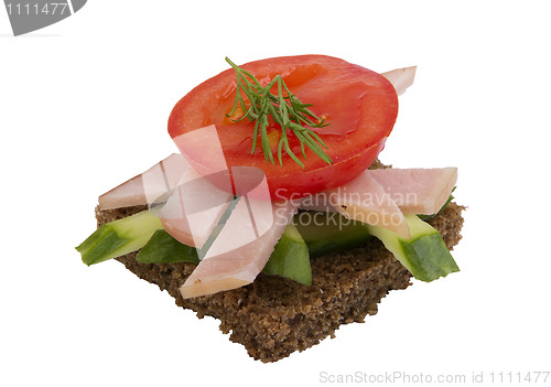 Image of danish open sandwich 
