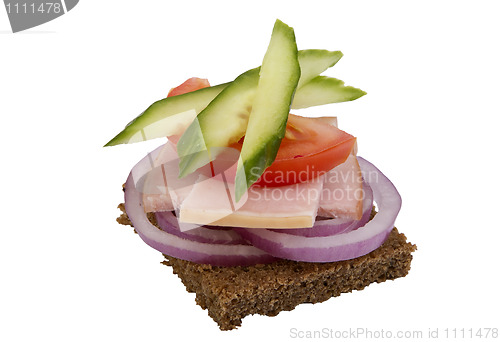 Image of danish open sandwich 
