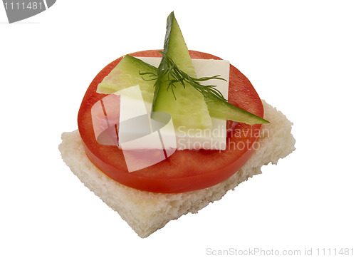 Image of danish open sandwich 