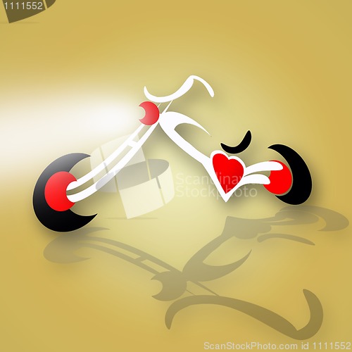 Image of Chopper motorcycle