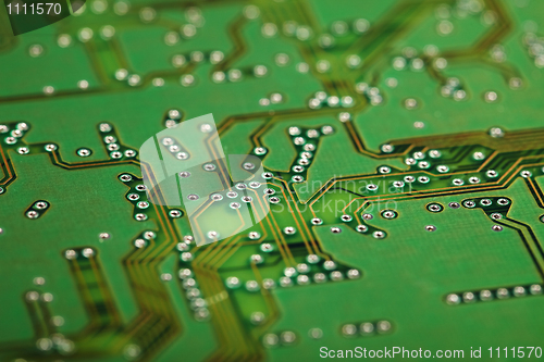 Image of Circuit board - industrial background