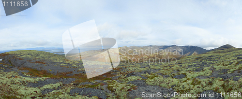 Image of Panorama - view from northern mountains