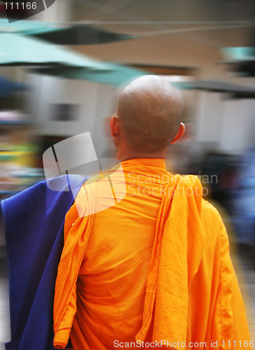 Image of Monk on the move