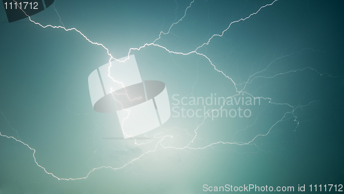 Image of Nature photography - lightning - discharge in sky