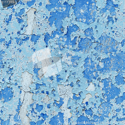 Image of Damaged paint on wall - seamless background