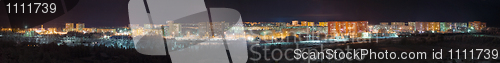 Image of Panorama - view night city