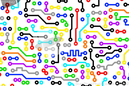 Image of Background - electronic color components