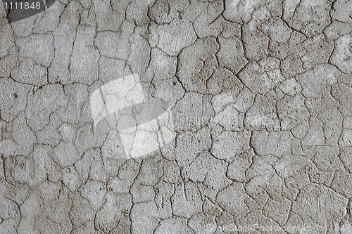 Image of Deep cracks on surface of plaster