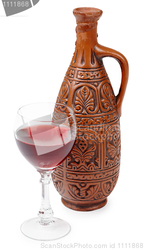 Image of Georgian red wine