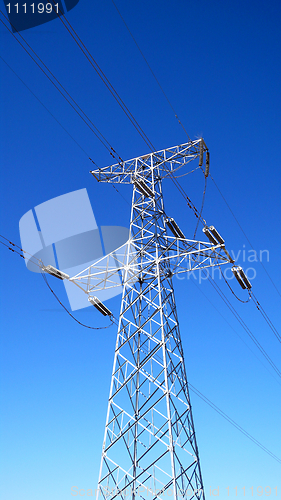 Image of High voltage transmission lines