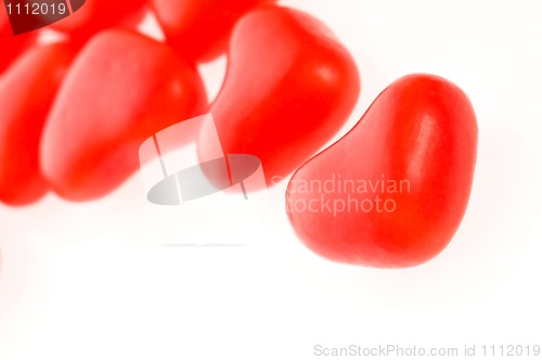 Image of Sweets in the form of hearts 