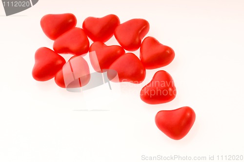 Image of Sweets in the form of hearts 