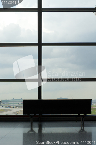 Image of travelers in transit