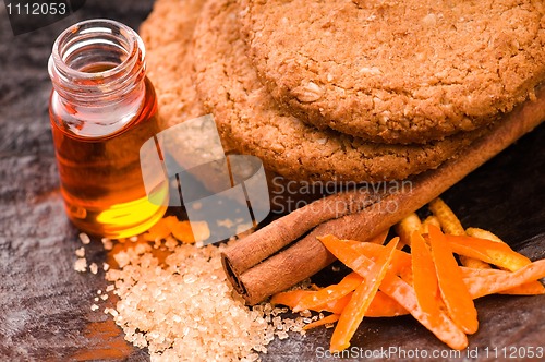 Image of Cookies with cinnamon and orange