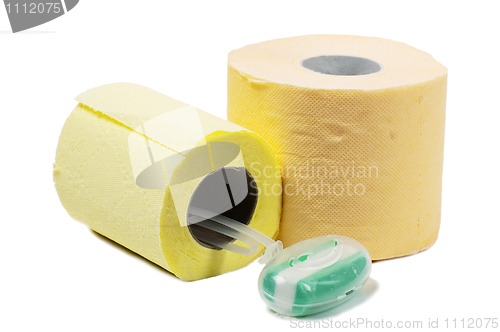 Image of Rolls of toilet pape