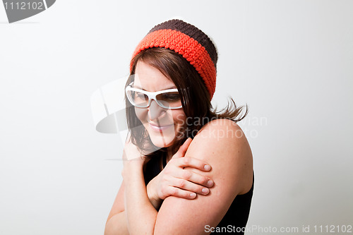 Image of Trendy young woman