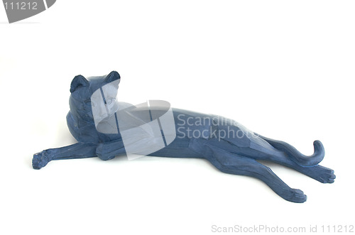 Image of Blue cat isolated