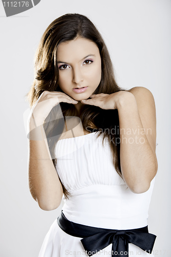 Image of Beautiful fashionable woman