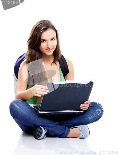 Image of Happy female student