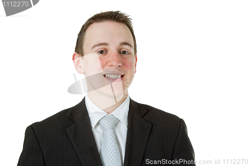 Image of Friendly businessman