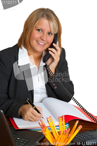 Image of Friendly businesswoman