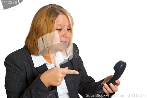 Image of Friendly businesswoman