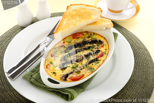 Image of Mushroom And Tomato Bake