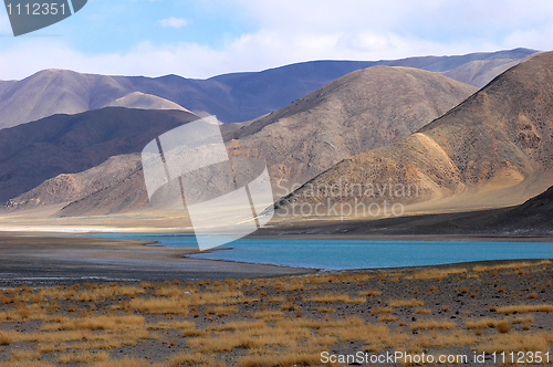 Image of Landscape of mountains and lake