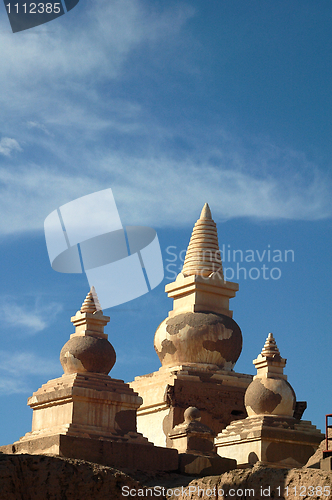 Image of Chinese ancient pagoda