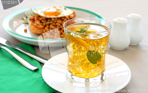 Image of Iced Tea With Beans