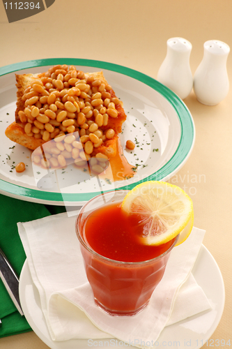 Image of Baked Beans And Juice