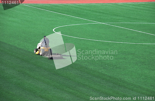 Image of soccer field