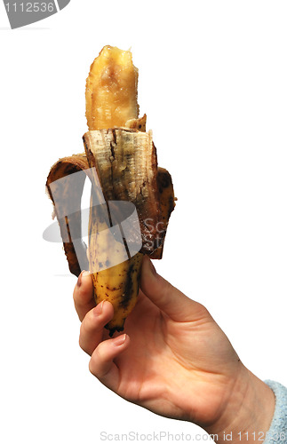 Image of rotted banana