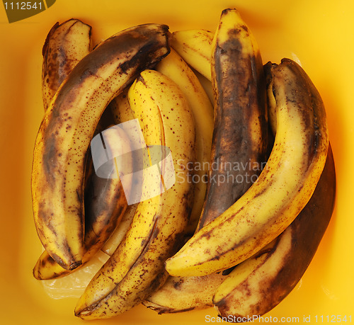 Image of spotted bananas