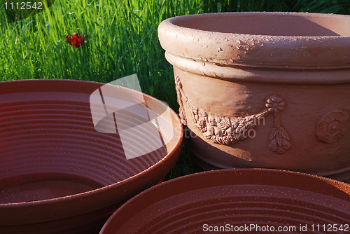 Image of flowerpots