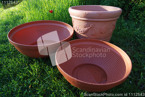 Image of flowerpots