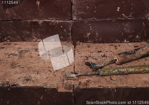 Image of big blocks of chocolate