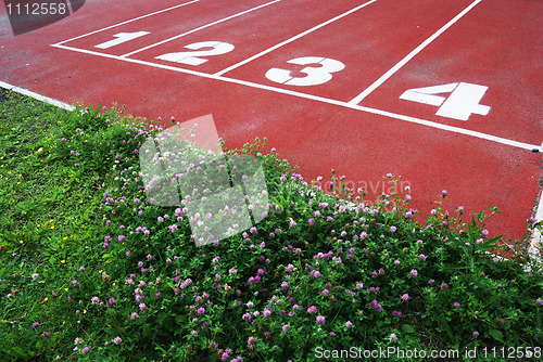 Image of running tracks