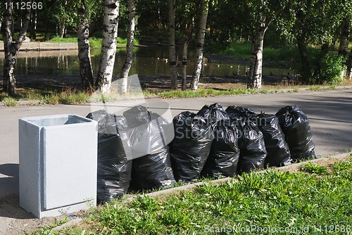 Image of garbage bags