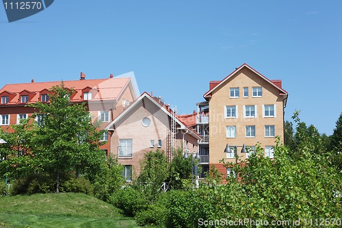 Image of several low-rise houses