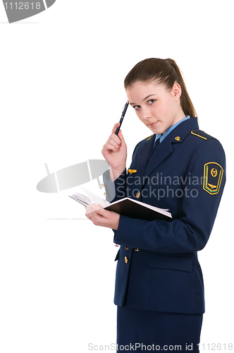 Image of girl in uniform