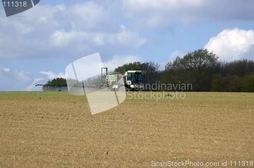 Image of Crop spraying in spring