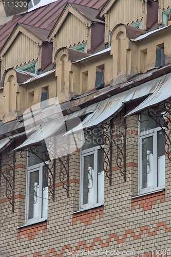 Image of Windows of upper floor