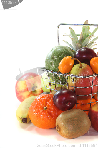 Image of Fruit Mix in the Shopping basket