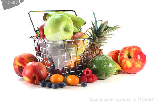 Image of Fruit Mix in the Shopping basket