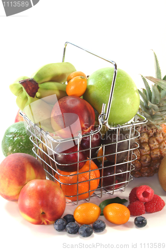 Image of Fruit Mix in the Shopping basket