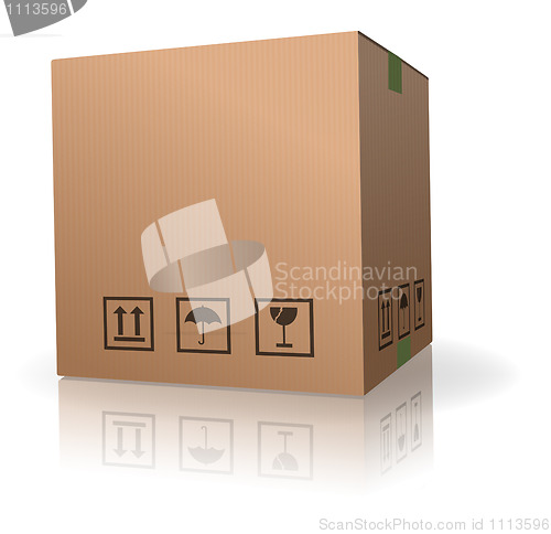 Image of cardboard box